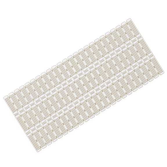 Bewildely Bañera plegable de silicona, lujosa y cómoda para la máxima relajación, salud, bienestar, alfombrilla antideslizante para bañera Juegos de accesorios de baño caqui 68*40cm