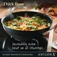 thumbnail image 5 of Anolon X 10 Inch Nonstick Wok with Tempered Glass Lid, 5 of 11