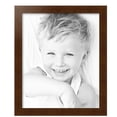 thumbnail image 2 of ArtToFrames 18" x 22" Brown Picture Frame, 18x22 inch Brown Wood Poster Frame (WOM-4291), 4 Pack, 2 of 7