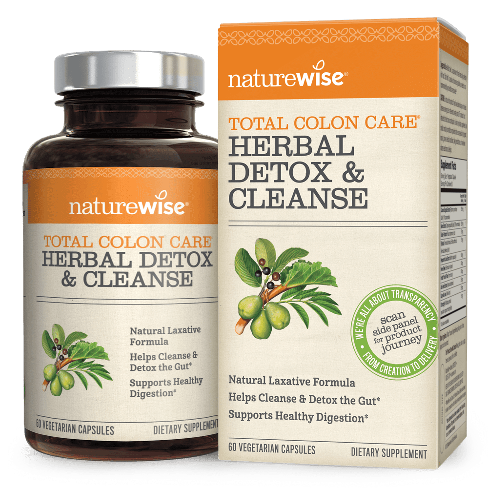 Total Colon Care Herbal Cleanse Advanced Detox And Cleanse With Digestive Enzymes And Prebiotics