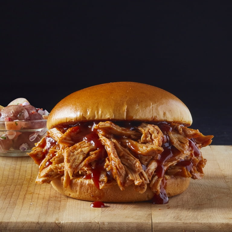 Jack Daniel's Sweet & Spicy Pulled Pork, Fully Cooked, Ready to Heat,16 oz Tray(Refrigerated)