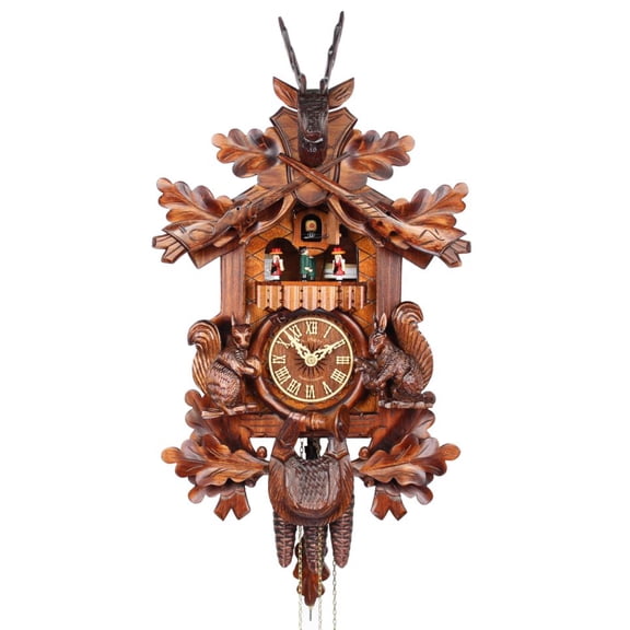 HerrZeit by Adolf Herr Cuckoo Clock - Squirrels