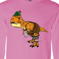 thumbnail image 4 of Inktastic T-Rex King of Oktoberfest Long Sleeve T-Shirt, 4 of 5