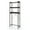 Gray, variant on Spaco Over The Toilet Storage Rack with Hooks and Adjustable Bottom Bar-White, Bathroom Cabinet