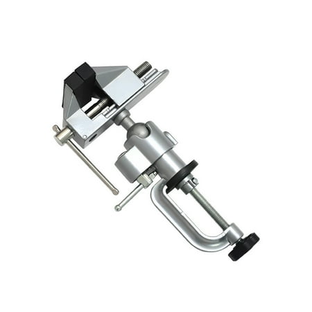 

360 Degree Bench Clamp Aluminum Alloy Swivel Vises Grinder Holder For Electric Drill Stent Grinder New