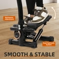 thumbnail image 3 of Signature Fitness Mini Stepper with Resistance Bands, Compact Stair Stepper for Full Body Workout, 3 of 6