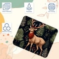thumbnail image 3 of Elk Printed Square Gaming Mouse Pad, Non-Slip Rubber Bottom Mouse Mat for Office, 8.3x9.8 Inch, 3 of 6