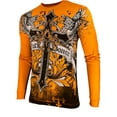 thumbnail image 5 of Xtreme Couture By Affliction Men's Long Sleeve T-shirt Winged Creature, 5 of 7