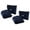 2-Pack Navy Blue, variant on BlueHills Premium Soft Plush Travel Blanket Pillow Airplane Throw - Navy Blue