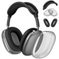 thumbnail image 2 of Funda protectora de silicona TPU suave transparente 3 en 1 para auriculares Airpods Max Airpodmax, antiarañazos, accesorios para auriculares, 2 of 5
