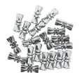 thumbnail image 4 of 20pcs Bead Screw Buckle Clasps Connectors Jewelry Necklace Bracelet Findings 2, 4 of 8