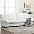 thumbnail image 2 of High-Quality Teddy Fabric Modular Sofa / Perfect for Multiple Home Scenes, 2 of 6