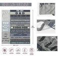 thumbnail image 5 of Yibo Gifts for Husband Blanket Birthday Gifts for Husband from Wife Anniversary Wedding Gifts for Him Husband Christmas Valentines Day Gifts for Husband Husband Birthday Gift Ideas, 5 of 9
