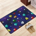thumbnail image 3 of XMXY Funny Astronaut Area Rugs Doormat Outdoor Entrance , Facecloth Non-slip Floor Mat Rug for Living Room Kitchen Sink Area Indoor 36"x24", 3 of 9