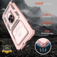 thumbnail image 2 of for Samsung Galaxy S10 Plus Case with HD Screen Protector, Build in 360° Rotating Ring Kickstand [Military Grade] Protective Case for Galaxy S10 Plus, Rose Gold, 2 of 13