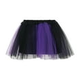 thumbnail image 6 of ZHOUCHANKIDS 4 Layers Tutu for Toddler Girls Kids Carnival Princess Puffy Tulle Dance Skirt Birthday Party Purple 3-8Years, 6 of 7