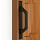 thumbnail image 4 of CHAO (Negro) Manija de puerta derecha de aluminio | Tirador para puertas correderas o batientes | 198 x 25 x 40 mm | Mango recto funcional y cómodo., 4 of 5