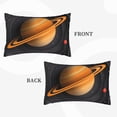 thumbnail image 4 of Fotbe Solar System Paper Art Pillow Cases - Envelope Closure - Luxury, Extra Soft, Cooling Pillow Covers - Wrinkle, Fade, Stain Resistant-20"x30", 4 of 8