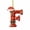 F, variant on Christmas Letters Ornament 2025, Personalized Christmas Indoor for Christmas Tree Ornaments Pendant Hanging Decorations, DIY Hanging Christmas Ornaments(Z)