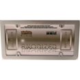 thumbnail image 1 of Anodized Silver Metal License Plate Frame, 1 of 1