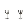 thumbnail image 1 of Injueey Copa de vino tinto pulido de un solo nivel de acero inoxidable fiesta Barware inastillable taza utensilios para beber para Bar restaurante Type2 NO2 Injueey  CBP160601, 1 of 5