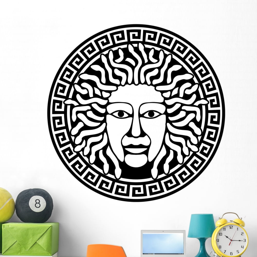 65 MCMLXV GREEK MYTHOLOGY MEDUSA GORGONS PRINT' Sticker