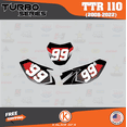 thumbnail image 3 of Kalair GFX Graphics Kit for Yamaha TTR110 (2008-2023) Turbo Series, 3 of 5