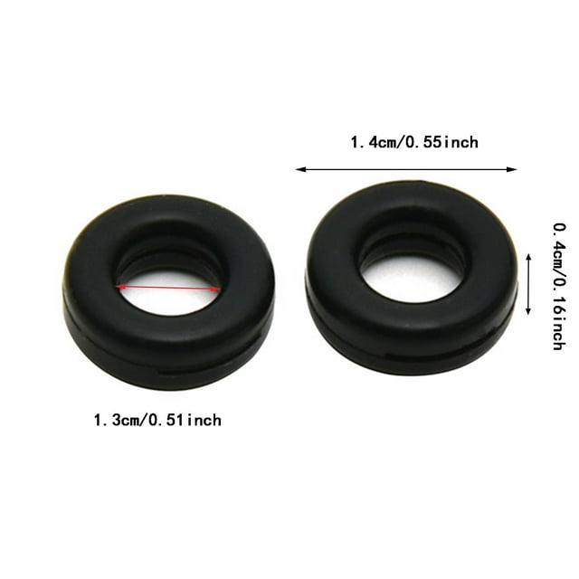 JJKBVCLO Accessoires de Lunettes Crochets d'Oreille Manchon en Silicone Rond Accessoires de Lunettes d'Automne Extérieur