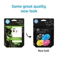 thumbnail image 3 of HP 61 Black/Tri-color Original Ink Cartridge 2-pack, 3 of 12
