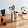 thumbnail image 3 of Stainless Steel "Makeup Brush & Pen" Holder – Rustproof, Stable, Desk Organizer, 3 of 5