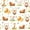 Brown Sage Cream, variant on Castle Fairy Cute Bowtie Giraffe Bed Sheets 4-Piece,Heart Stars Print Full Size Sheets,Cream Brown White,1 Fitted Sheet, 1 Flat Sheet and 2 Pillowcases