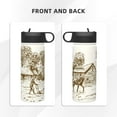 thumbnail image 3 of Goofa Plowed Field With Horses for Insulated Kettle 18oz Water Bottle Insulated Tumbler with Handle & Flip Straw - Fits in Cup Holder, Leak Resistant Tumbler, 3 of 8