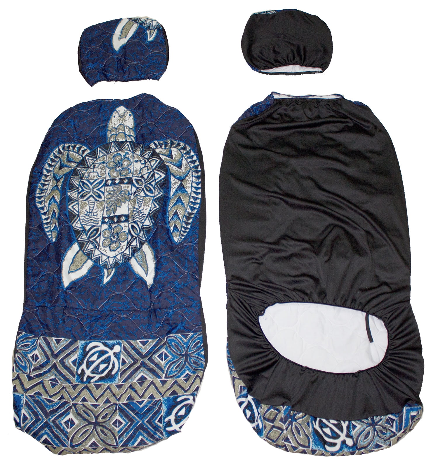Hawaiian Car Seat Covers with Separated 