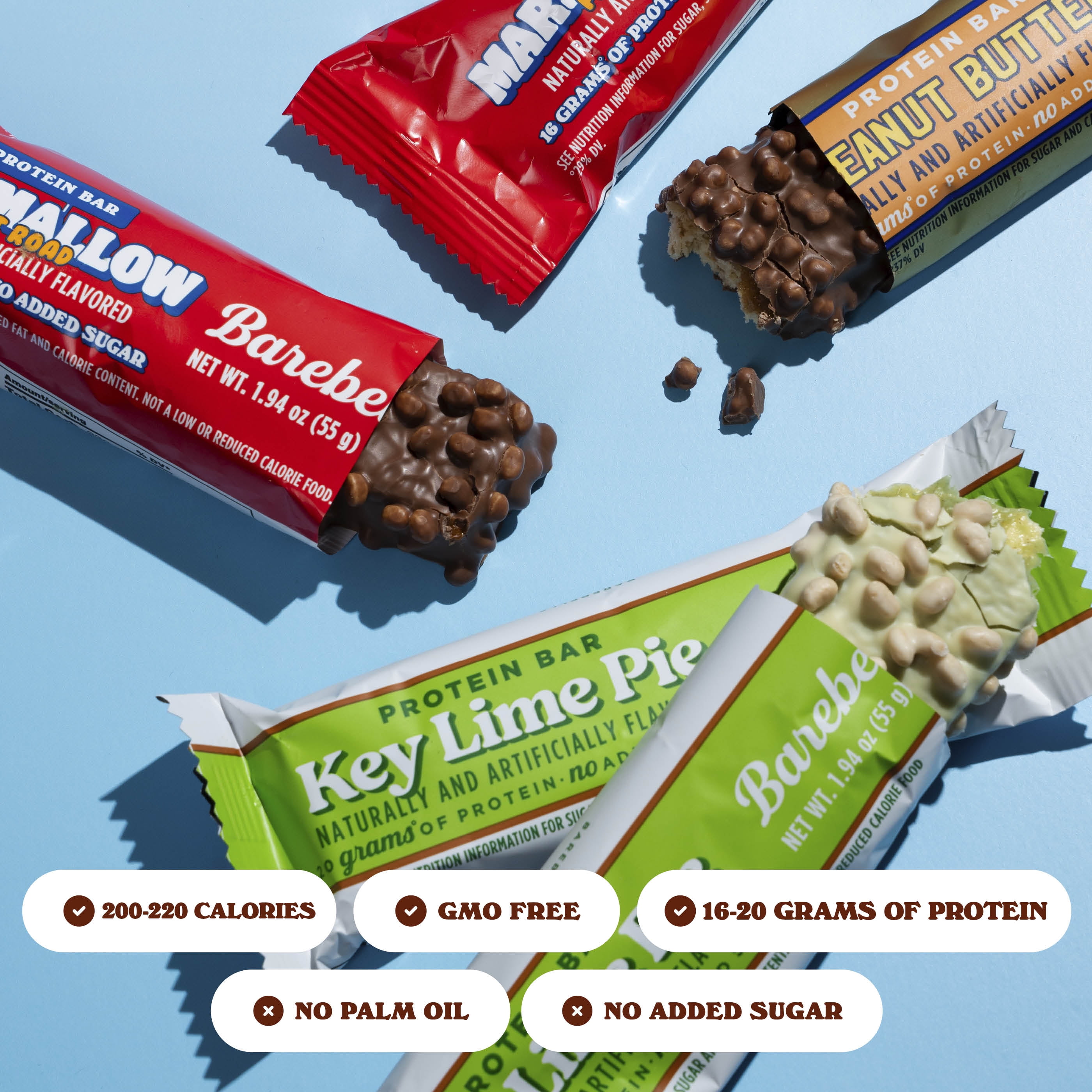 Barebells New On The Block Bundle (3 Mix Pack) – 36 Total Bars, High Protein Snacks, with 16g and 20g Protein & No Added Sugar – On-the-Go Breakfast or Post-Workout Treat