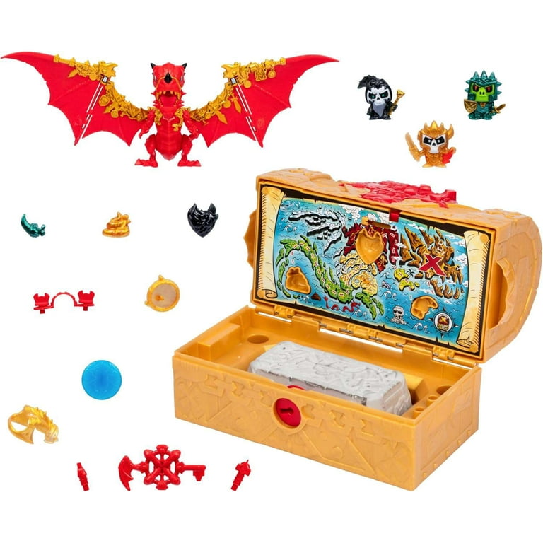 Moose Toys Treasure X Dragons Realm Mystery Dragon Chest, 25