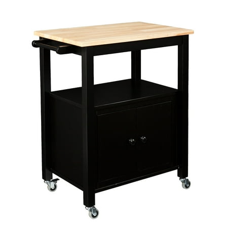 Southern Enterprises Kenner Kitchen Cart - Black