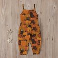 thumbnail image 4 of Odeerbi Reduced Baby Girls Boys Clothes Baby Rompers Toddler Jumpsuits Cartoon Printing Strap Romper Pants With Pockets, 4 of 9