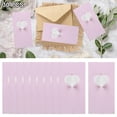 thumbnail image 4 of Materiales para tarjetas de felicitación de boda en papel: carta de bendición y sobre para tarjeta festiva tiernos corazones rosas, 4 of 5