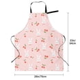 thumbnail image 5 of Uemuo Rabbit And Cherry Pattern Waterproof Apron Adjustable Dishwasher Apron- Apron for Women Men Heavy Duty Work Apron for Dishwashing Chemical Lab, 5 of 9