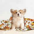 thumbnail image 4 of Naloa Thanksgiving With Turkey Dog Blanket, 3 Sizes Cat Blanket for Indoor Cats Large Medium Small Dog Gifts-Large, 4 of 8