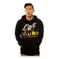 thumbnail image 2 of Fly Society Mens Cali Grown Hoodie Sweatshirt, Black, Small, 2 of 2