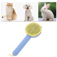 thumbnail image 6 of Unique Bargains 1 Pc Durable Pet Grooming Brush for Dog for Cat 7.87"x3.43"x1.89" Blue, 6 of 6