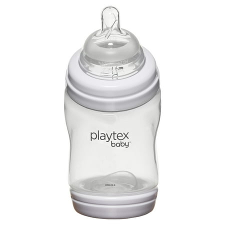 Playtex Baby VentAire Complete Tummy Comfort Baby Bottles, 6 Oz, 3 (Best Infant Bottles For Breastfeeding)