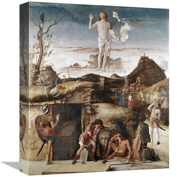 16 in. Resurrection of Christ Art Print - Giovanni Bellini