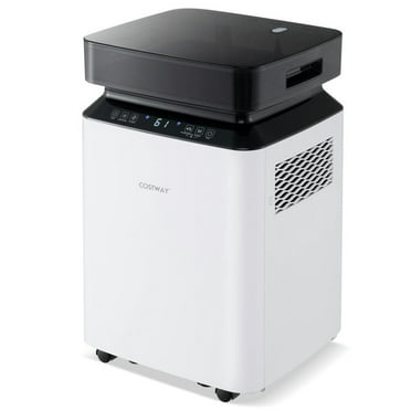 GVN Dehumidifier, Bedroom Dehumidifiers, Small Dehumidifiers,70/90 Pint 4500/6000 Sq. Ft Dehumidifier with Continuous and Auto Mode-90 Pints