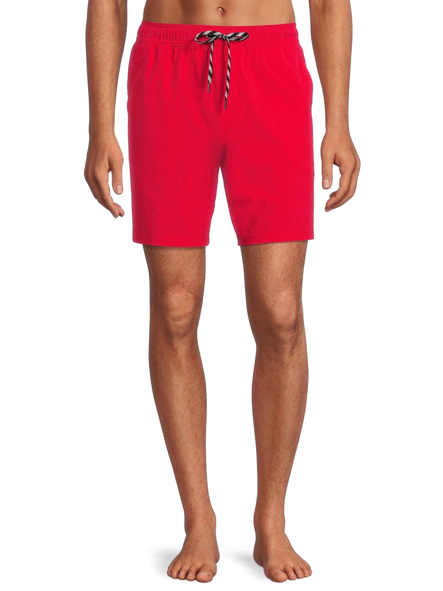 stretch lined swim trunks