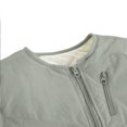 thumbnail image 6 of Samdudou Girls Outerwear Vests Lightweight Zip Up Sleeveless Jackets Kids Fall Winter Casual Coat School Wardrobe Jackets with Chest Pocket Size 2-10 Years, 6 of 7