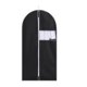 thumbnail image 4 of Bearachild Colgador de ropa, vestido, ropa, traje, abrigo, cubierta antipolvo, bolsa de almacenamiento para el hogar, estuche, organizador, Cubiertas para muebles de jardín Negro L, 4 of 6