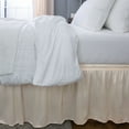 thumbnail image 7 of Home Details 18" Drop Wrap Around Bed Ruffle Queen/King in Beige (78x80x18), 7 of 7