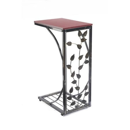Yaheetech C Shaped Side Sofa Snack Table Coffee Tray End Yaheetech C Shaped Side Sofa Snack Table Coffee Tray End Living Room Furniture